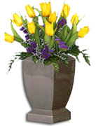 Standard-Vases-Gray-with flowers