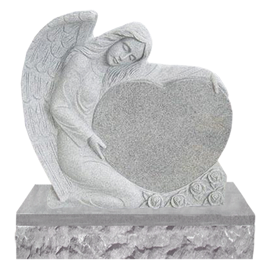 Single Angel Heart Gray