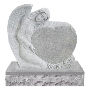 Single Angel Heart Gray