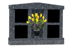 4-Niche in Blue Pearl