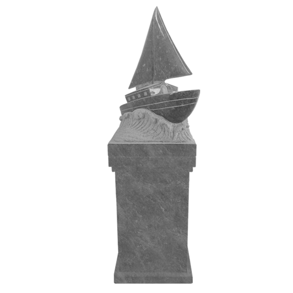 Boat Pedestal Gray