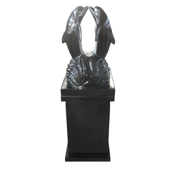Dolphin Pedestal Black