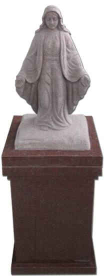 Mary Pedestal Red
