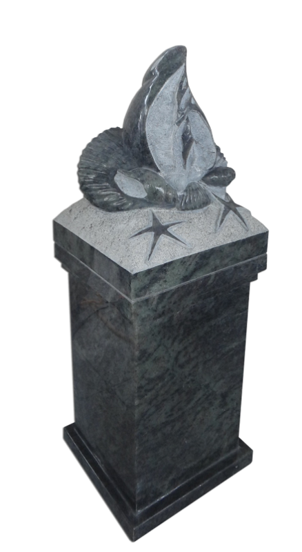 Shell Pedestal Blue