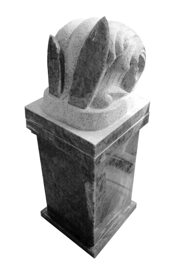 Surfboard Pedestal Gray