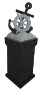 Anchor Pedestal Black