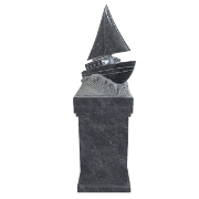 Boat Pedestal Blue