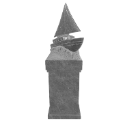 Boat Pedestal Gray