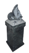 Shell Pedestal Blue